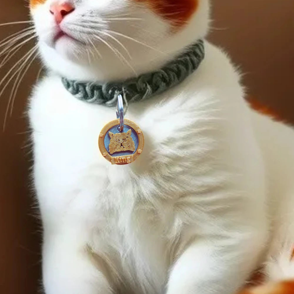 placas de identificacion para gatos |Linea de Honor