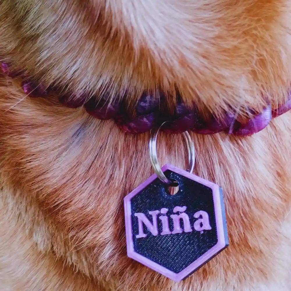 placas de identificación para perros y gatos linea esencial